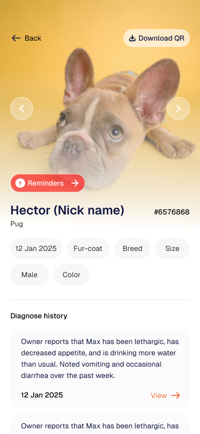 Pet Profile